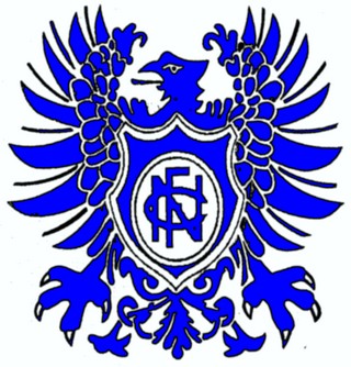 Escudo águia nacionalina azul