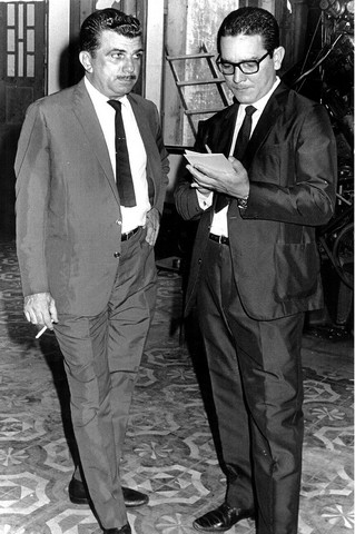 Carlos Zamith e Guilherme Gadelha, criador do RIO-NAL (1970)