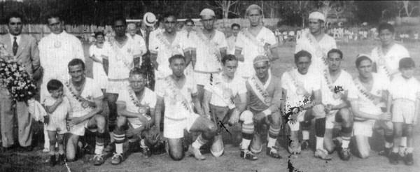 Titulares e reservas do Campeão de 1939