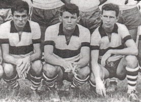 Foto: Orlando na direita, com Anzer e Dermilson (1962)